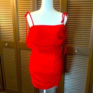 Beautiful red mini dress, NWT